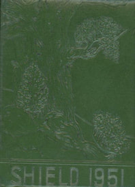 1951 Crown Yearbook Cover
