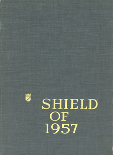 1957 Crown Yearbook Cover