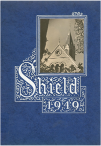 1949 Crown Yearbook Cover